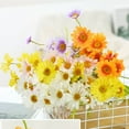 thumbnail image 5 of Zmeidao 10Pcs Artificial Daisy Flowers, Outdoor Fake Wildflowers with Stems Faux Flowers for Vase Floral Arrangements Home Garden Decoration, 5 of 6