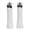 White, variant on Vina Automatic Gravity Salt Pepper Grinder Plastic Body 2 Electric Shaker Set
