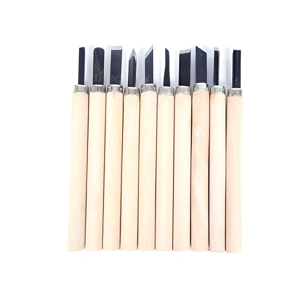 De Cinceles Para Tallar Madera, Cuchillo Para Herramientas Básicas De Corte De Madera Diy Y Herramientas De Mano Detalladas Para Carpintería10 Uds. Minnieouse HA012836-00