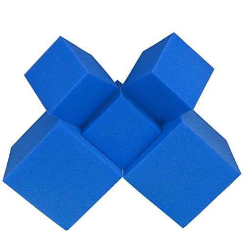 Foam Pits Blocks/Cubes 20 pcs. (Blue) 5"x5"x5" (1542) Flame Retardant