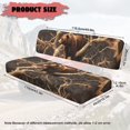 thumbnail image 7 of Yuyamidu Camo Hunting Bear UTV Bench Seat Cover Set Anti-Scratch Full Protection 4 Wheeler Accessories Compatible with Kawasaki Mule 3000 3010 3020 4000 4010 2001-2023 2025, 7 of 7