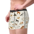 thumbnail image 4 of Kll Dogs Funny Pets Men'S Cotton Boxer Briefs Underwear-X-Large, 4 of 9