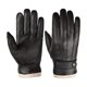 thumbnail image 1 of Guantes de cuero antideslizantes para hombre, cálidos, informales, para exteriores, para invierno, 1 of 5
