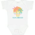 thumbnail image 3 of Inktastic San Diego California Beach Vacation Girls Baby Bodysuit, 3 of 5