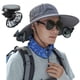 thumbnail image 1 of EGYMEN - Sombrero solar de ala ancha para pesca al aire libre, con ventilador solar y carga USB, 1 of 7