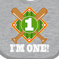 thumbnail image 4 of Inktastic 1st Birthday Baseball Party Boys Boys Baby Bib, 4 of 4