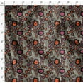 thumbnail image 4 of Soimoi Yellow Satin Silk Fabric Wild Animal Skin Printed Fabric 1 Yard 42 Inch Wide, 4 of 6