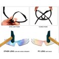 thumbnail image 4 of Gafas de sol deportivas Gafas de sol de ciclismo Lentes de PC Gafas de bicicleta para correr Ciclism Abanopi Gafas de sol deportivas, 4 of 5