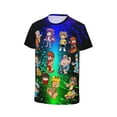 thumbnail image 4 of Cash and Nico Youth T-shirt Short Sleeve Graphic Top Breathable Shirt Tees Boys Girls, 4 of 9