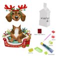 thumbnail image 2 of Decoraciones Mesa Diamante 5D Diy Ornamentos Escritorio Topla Top Pintura Diamantes Navidad Cabeza Agitación Acrílica West Highland Terrier para La Oficina en El, 2 of 9