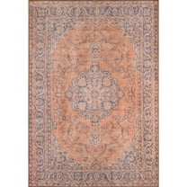 Momeni Traditional Rectangle Area Rug, Copper, 2' X 3'