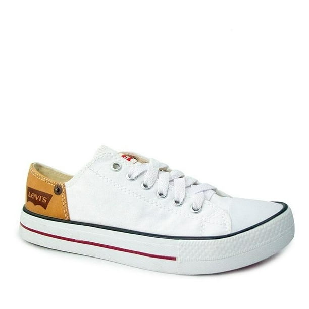TENIS DAMA LEVI´S 402670010 TEXTIL BLANCO Levis 126D33 Bodega