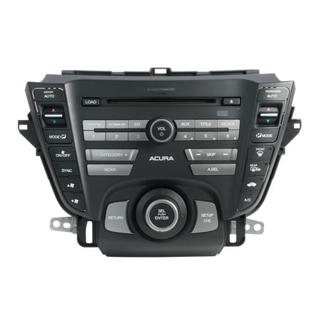 2009-2014 Acura TL OEM AM FM XM Radio MP3 6 Disc Player 39100-TK4-A000 Face 1BB0 -