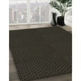 thumbnail image 2 of Ahgly Company Indoor Square Patterned Black Novelty Area Rugs, 5' Square, 2 of 6