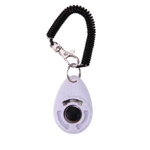 Accesorio de la correa de muñeca de la obediencia del adiestrador del Blanco