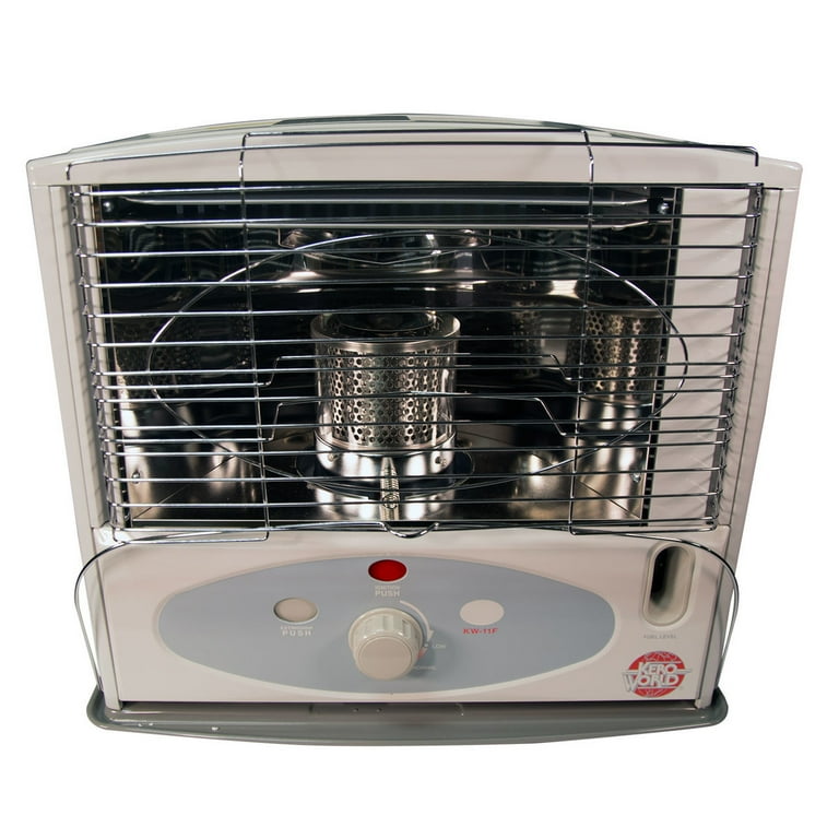 Kero World KW-11F 10,000 BTU Radiant Heat Indoor Kerosene Heater -  Walmart.com