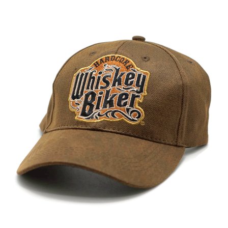 Hat - Hardcore Whiskey Biker Embroidered Oild Skin Adjustable Cap FREE SHIPPING