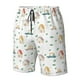 thumbnail image 4 of Fotbe Cartoon House Trajes de Baño Estampados para Hombre, Shorts de Verano de Secado Rápido, Ropa de Playa, Bañadores-Large, 4 of 6