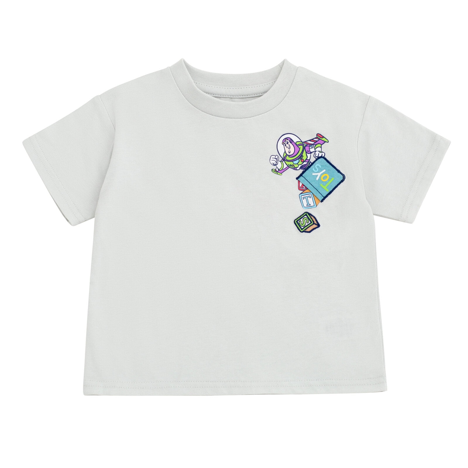 Disney Toy Story Woody Buzz Lightyear Alien T-Shirt and French Terry Shorts Outfit Set Newborn to Little Kid