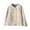 Beige, variant on Womens Plus Size Padded Jackets Striped Lined Button down Long Sleeve Coats Warm Outwear with Pockets