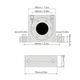 thumbnail image 3 of Vibrateur Pneumatique Industriel GT6 avec Roulement en Acier à Haute Teneur en Carbone et Étanchéité - Pression d'Air Réglable/force de Vibration, Entrée/sortie G1/8, 11500-13500 VPM, Force 130-210N, 30-50L/min Air, 3 of 6