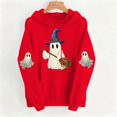 thumbnail image 6 of Jsaierl Halloween Sweatshirts Women Plus Size Ghost Graphic Pullover Hoodies Fall Holiday Long Sleeve Sweater Tops Halloween Costumes, Sizes S-2XL, 6 of 6