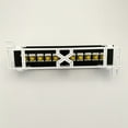 thumbnail image 5 of 19in Rackmount or Wall Mount 10Port Network Patch Panel (ST Optical Fiber Patch), 5 of 9