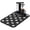 Ghost, variant on Efficient and Festive Diatom Ooze Coffee Dish Drying Mat with Black Bats Ghost Design 19.5x12in, Absorbent and Fast Dry for Halloween Kitchen