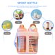 thumbnail image 4 of Correas de hombro ajustables desmontables para botella de agua bonita de 1600 ml para viajes de senderismo, 4 of 5