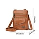 thumbnail image 2 of Mochila con bolsillo grande para teléfono móvil, bolso de mano de piel suave, bandolera portátil, monedero de viaje, bolsillo exterior, ajustable, piel auténtica, para senderismo, viajes, 2 of 8