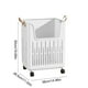 thumbnail image 3 of Cesta de ropa sucia plegable para el hogar, cesta de almacenamiento de ropa sucia para el baño con ruedas, cesta de almacenamiento de ropa sucia para el baño, cesta grande para ropa sucia, cesta de ro, 3 of 6