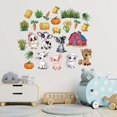 thumbnail image 4 of Farm Animal Stickers for Walls - Hi-Res Vinyl Animal Wall Decals for Nursery & Classroom - Animal Stickers for Kids Room Wall Decor - Easy Application Adhesive Decals, 4 of 5