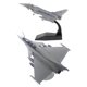 thumbnail image 1 of Rafale Fighter en un:72 + 1: 100 EF2000 aleación modelo de decoración perfke 1 72 aviones de combate, 1 of 9