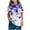Purple, variant on Fancifize Unisex Floral T-Shirt Vintage Botanical Print Summer Top Short Sleeve Cute Tshirt for Boys & Girls Ages 3-14Y