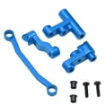 thumbnail image 1 of Bloques de dirección RC NikouMX Aleación de aluminio Conjunto de dirección para Traxxas LaTrax Teton, 1 of 8