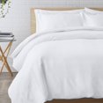 thumbnail image 2 of Echelon Home Washed Belgian Linen 3 Piece Duvet Cover Set, 2 of 6