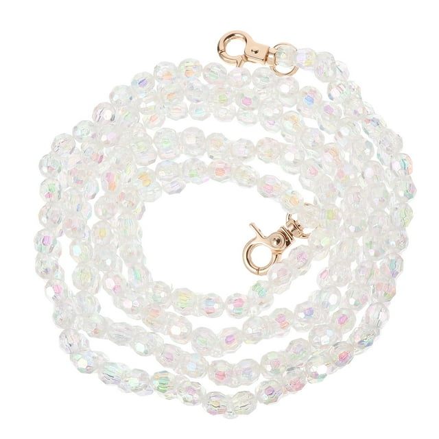 EeaseCA 1pc Fashion Hand Wear Beaded Bag Chain Shoulder Strap For Handbag Bag Use