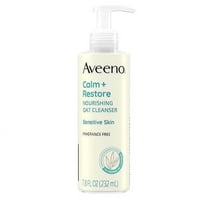 Aveeno Calm and Restore Nourishing Oat Cleanser Sensitive Skin , 7.8 fl. Oz