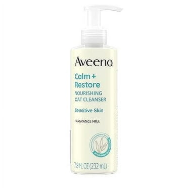 Aveeno Calm and Restore Nourishing Oat Cleanser Sensitive Skin , 7.8 fl. Oz