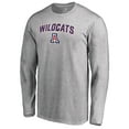 thumbnail image 2 of Men's Ash Arizona Wildcats Proud Mascot Long Sleeve T-Shirt, 2 of 3