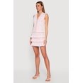 thumbnail image 3 of Women's Almost Famous Heart Textured Knit Button Front Vest, 3 of 4