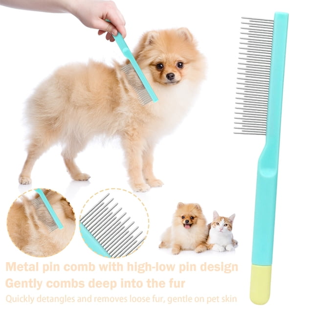 BotaniNest This Comb Equipped With Fine Teeth And Wide Teeth Is Specially Designed For Grooming The Of Cats And Dogs.