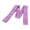 A004- Pink, variant on Fitness Resistance Band, Yoga Stretch Strap, Stretching Strap with Loops, Numbered Resistance Band, 1Pc 37X2 in Strap Designed for Targeted Stretching, Flexibility Training, and