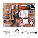 thumbnail image 1 of Juguetes Montessori para niños, accesorios de tablero ocupado, bloqueo de pestillo, juegos cognitivos, juguetes de actividad sensorial educativa para habilidades motoras finas, 1 of 4