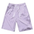 thumbnail image 3 of Cethrio Girls Outfit Sets, Print Summer Cute Shirts and Shorts Sets Purple Size 10-11 T, 3 of 6