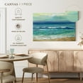 thumbnail image 4 of Elephant Stock Serene Seaside Sunrise Wall Art - Horizontal Canvas Wall Art - Living Room Wall Decor - Beach Canvas - Blue And Teal Decor By Silvia Vassileva - 12" x 8", 4 of 4