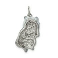 thumbnail image 4 of Sterling Silver Enameled Black & White Cat Charm QC6393, 4 of 4