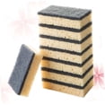 thumbnail image 3 of Esponja de cocina natural - Esponja depuradora de celulosa y coco biodegradable compostable - Paquete de 8 esponjas ecológicas para platos, 3 of 5