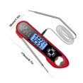 thumbnail image 3 of Awdenio Foldable Waterproof Food Thermometer Double Probe BBQ Meat Thermometer, 3 of 9