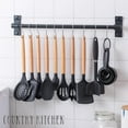 thumbnail image 3 of Country Kitchen 38-Pc Cooking Utensils Set Silicone Spatula & Kitchen Gadgets, Black, 3 of 7